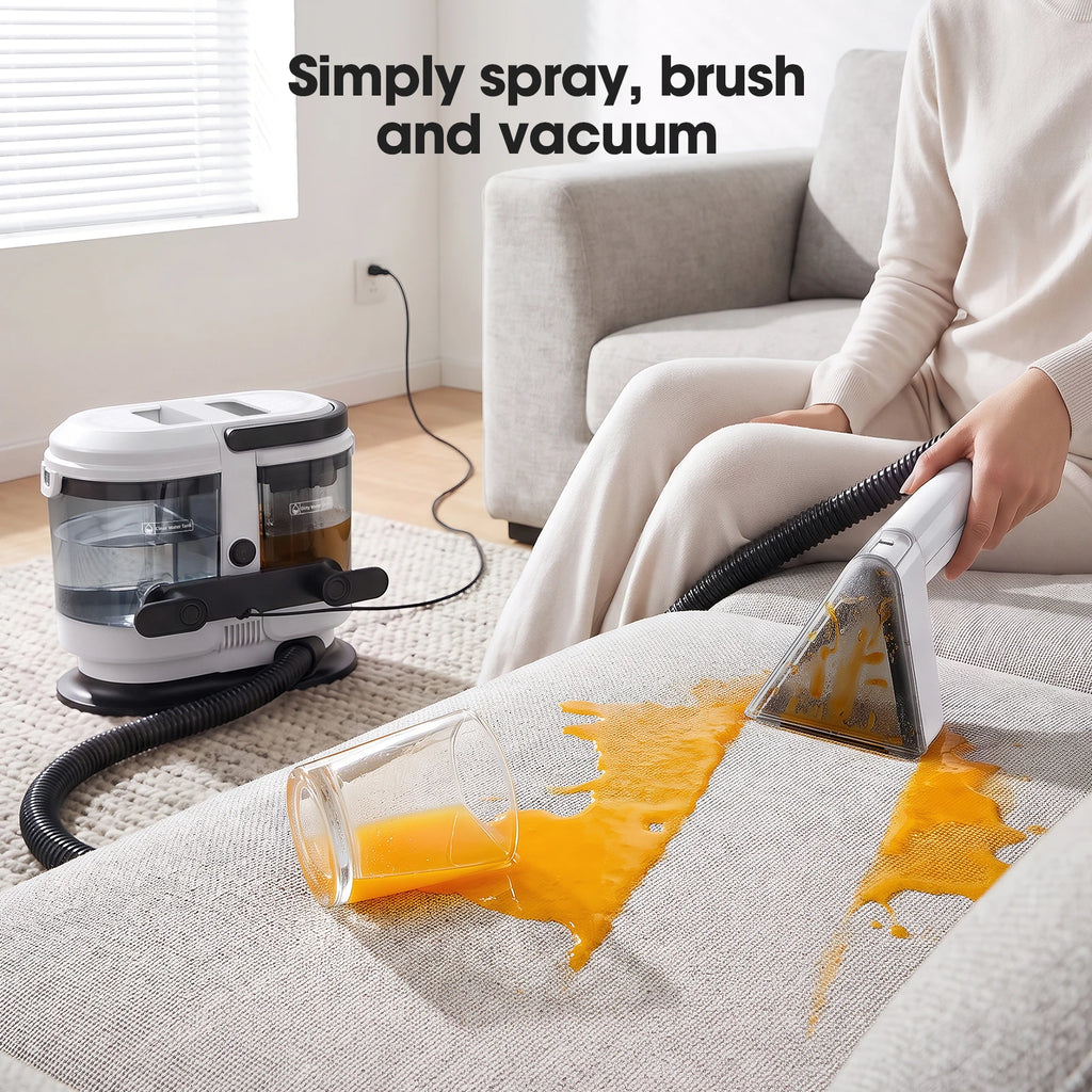 Shampouineuse Canapé Portable - Nettoyage Textiles en Profondeur