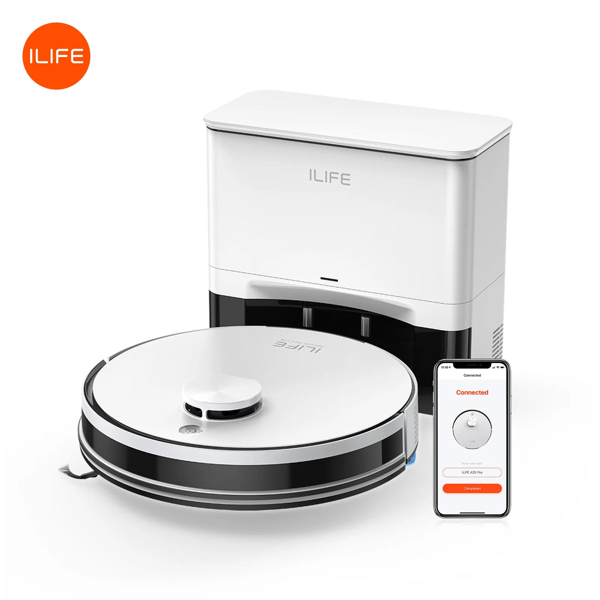 Aspirateur Robot Laveur Intelligent avec Cartographie Automatique